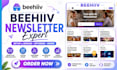 setup beehiiv newsletter template