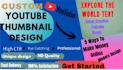 design professional youtube thumbnails in canva