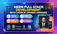 develop full stack mern web application