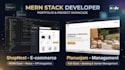 develop web apps with react and  node