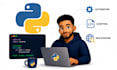 do your python scripting, scraping etc