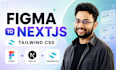 convert your figma design to clean nextjs tailwind code