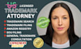 file your trademark application as your US licensed attorney