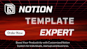 design custom aesthetic notion templates and planners
