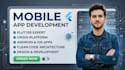 do mobile app development for android and ios using flutter