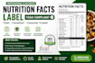 create fssai complaint nutritional facts label