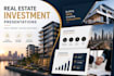 create real estate pitch deck, property investment presentation, powerpoint