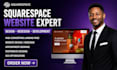 design, build and redesign a professional squarespace website