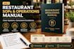 create professional restaurant sops and operations manuals
