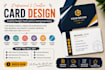 do unique and modern business card design