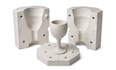 design slip casting mold injection mold ceramic mold and 3d printable stl