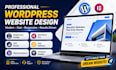 design and develop professional wordpress website