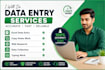 do data entry, web research, and copy paste tasks