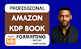 design ebook, PDF layout, amazon KDP interior and cover design, paperback design