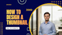 design a modern and aesthetic youtube thumbnail