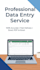 do data entry,excel, copy past and pdf to excel