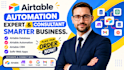 do airtable database setup, airtable crm airtable automation n8n softr airtable