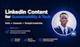 write linkedin posts and carousels for your brand