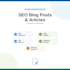 write SEO blog posts and articles