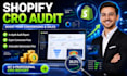 do shopify store audit, shopify cro audit and conversion optimization