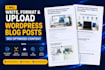 write, format and upload wordpress blog posts with yoast rank math aioseo