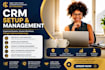 create hubspot CRM setup, hubspot optimization, hubspot implementation