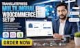 setup translatepress multilingual woocommerce website translation