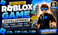 develop ai roblox games, script, build, and fix roblox studio projects