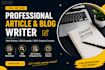 write engaging articles, blog posts and translate content