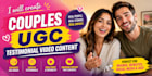 create couples ugc testimonial video content