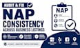 audit and fix nap consistency across business listings