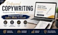 write persuasive website copy that converts