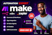 fix make com make com automation, n8n automation vapi ai zapier automation make