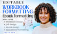 design stem workbook coding business educational ebook formatting pdf design