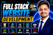 do website development as full stack web developer, PHP laravel HTML CSS react