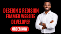 design framer website, fix framer website, figma to framer, framer developer