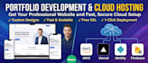 do portfolio website development and cloud hosting