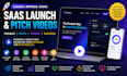 create saas launch video, startup pitch video and software presentation