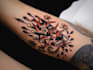 design a meaningful tattoo concept with creative illustation