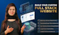 build custom websites as a full stack web developer