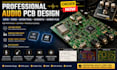 do audio device pcb design esp32 guitar pedal schematic smt32 gerber file layout
