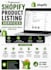 do shopify product listing, product upload and inventory management