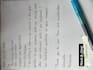 provide custom handwriting services