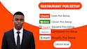 restaurant pos setup,toast pos,clover pos,square pos,shopify pos,lightspeed