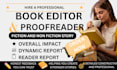 do book proofreading and book editing