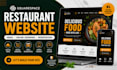 design restaurant website, menu, online ordering and booking with squarespace