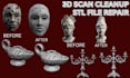 fix repair edit 3d scan cleanup mesh optimize stl file for 3d printing