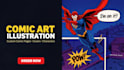 draw stunning custom comic art, comic pages, and comic book illustrations
