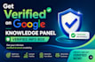do goggle knowledge panel local SEO and goggle my business ranking