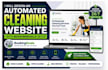 design an automated bookingkoala cleaning website for house maid office cleaning